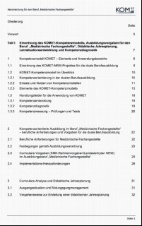 Vorschaubild 3: Kompetenzentwicklung, Kompetenzmessung und Kompetenzdiagnosen im Ausbildungsberuf „Medizinische Fachangestellte“