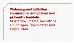 Vorschaubild Vorschaubild 3: Musterdokumente, RechtlicheGrundlagen, Übersichten undChecklisten.