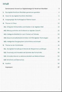Vorschaubild 2: Strategie für das digitale Nordrhein-Westfalen|2019