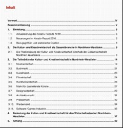 Vorschaubild Vorschaubild 3: Kreativ-Report NRW