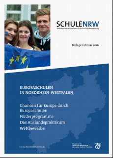 Vorschaubild 1: Europaschulen in Nordrhein-Westfalen - Beilage zu Schule NRW 2/2016