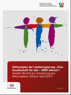 Vorschaubild 1: Aktionsplan der Landesregierung "Eine Gesellschaft für alle - NRW inklusiv".