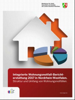 Vorschaubild 1: Integrierte Wohnungsnotfall-Berichterstattung 2017 in Nordrhein-Westfalen